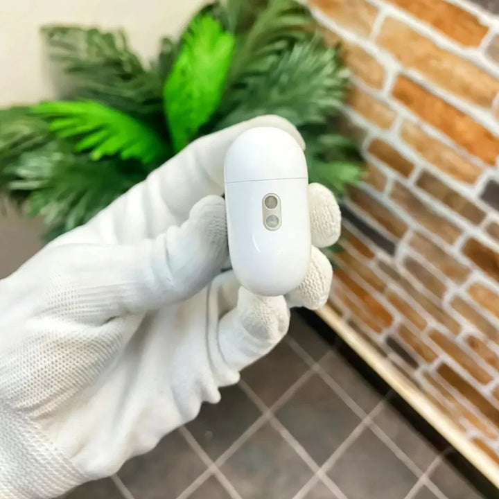 AirPods Pro 2nd Gen: 100% ANC  + 3D Spatial Audio + GPS Tracking (Find My Device) With  Silicone Cover Free