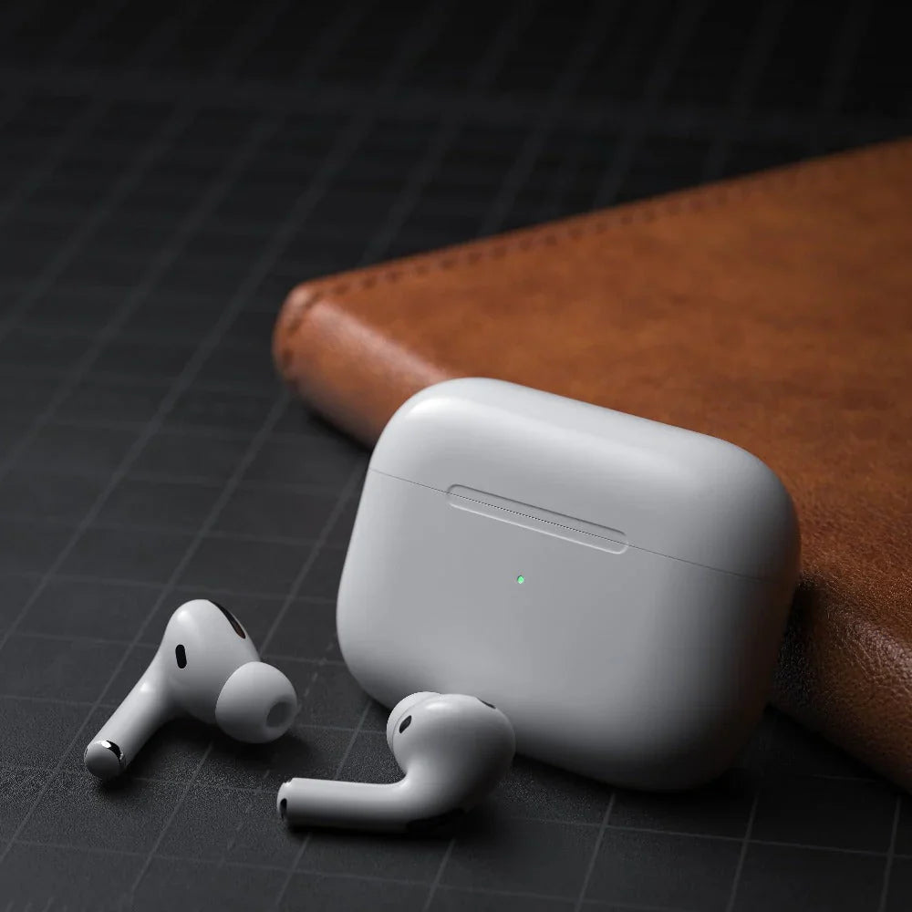 AirPods Pro 2nd Gen: 100% ANC  + 3D Spatial Audio + GPS Tracking (Find My Device) With  Silicone Cover Free