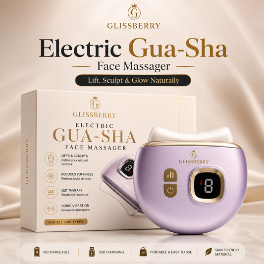 Electric Gua Sha Face Massager for Scraping Tool For Natural Glowing Skin ,Acne Control, Anti-Wrinkle & Anti Ageing