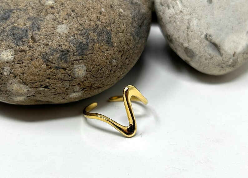 Liquid Luxe Open Ring