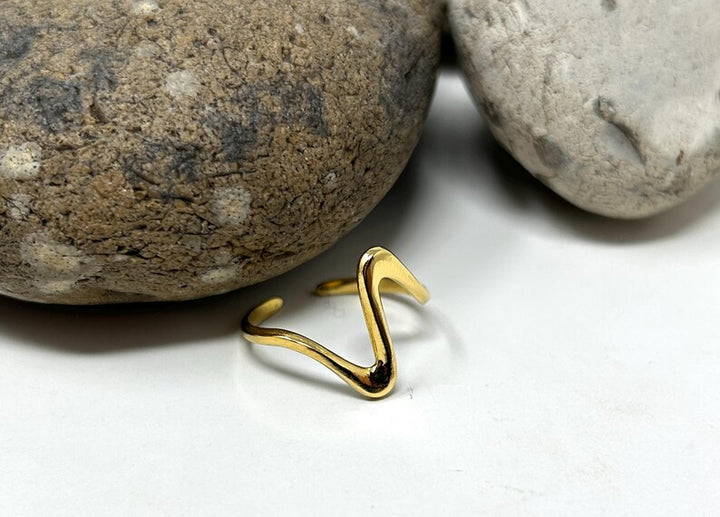 Liquid Luxe Open Ring