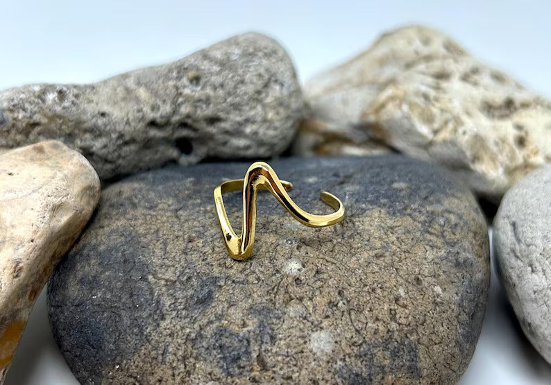 Liquid Luxe Open Ring