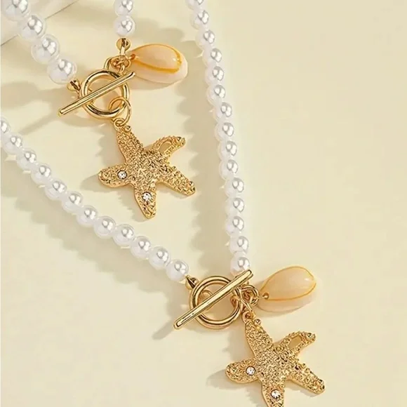 2-in-1 SeaBliss Signature Pearls Necklace & Bracelet